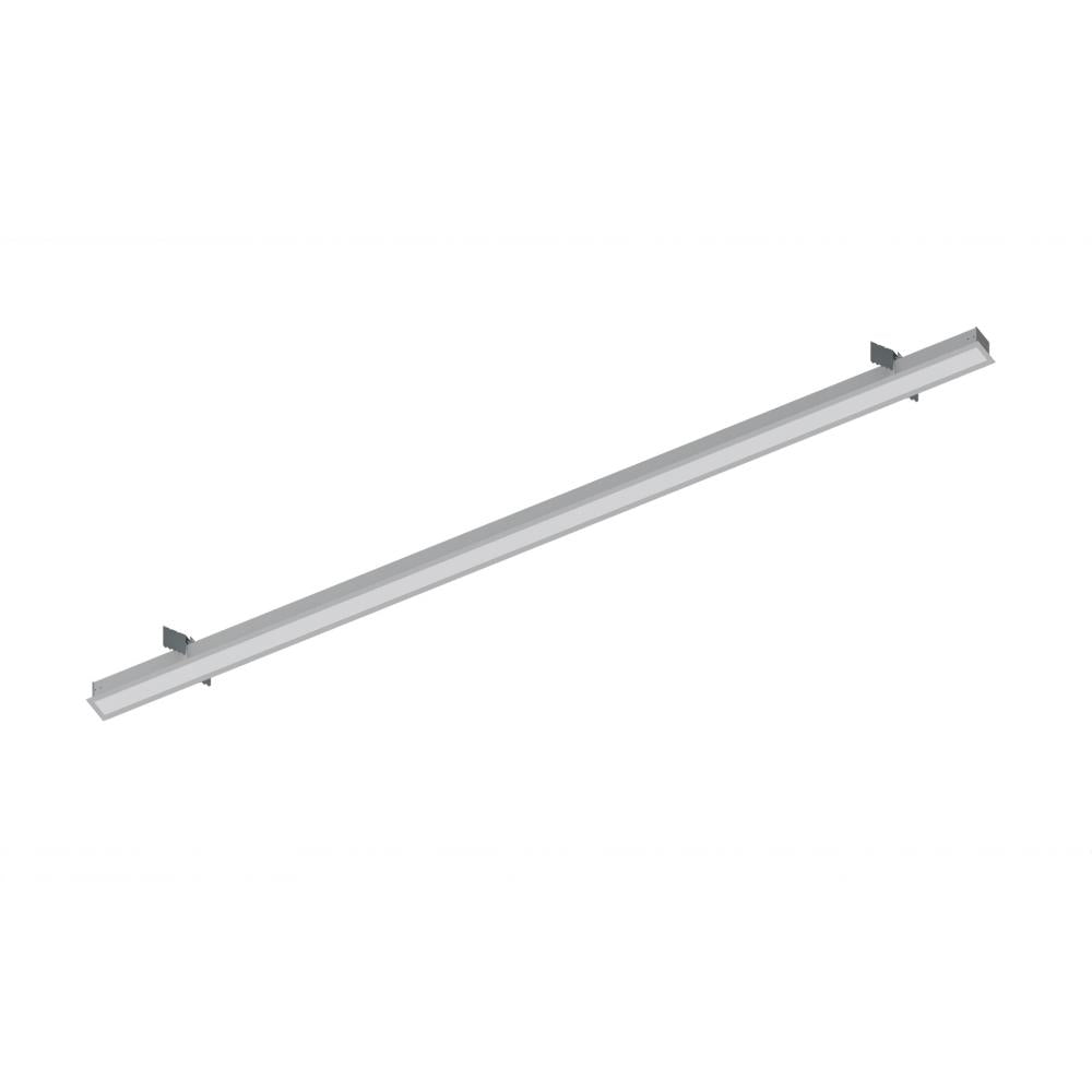 8' L-Line LED Recessed Linear, 8400lm / 3500K, Aluminum Finish light