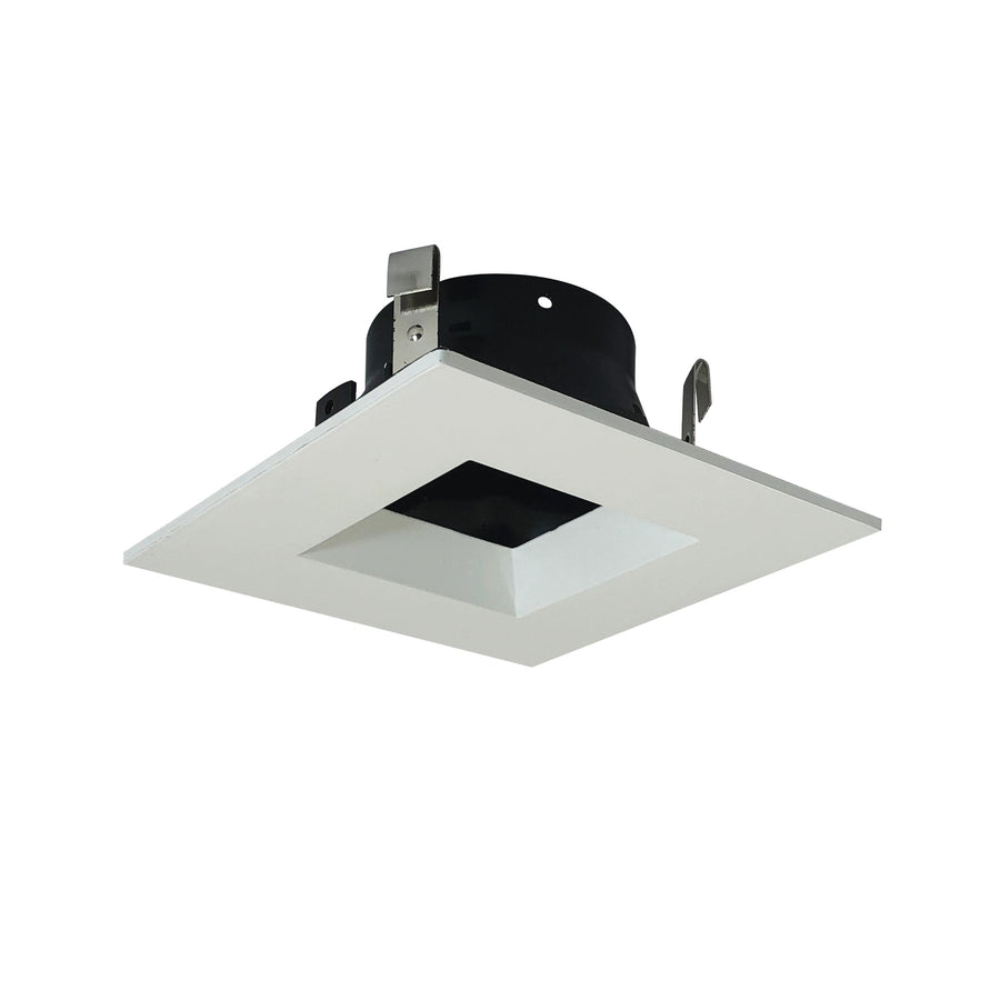 Nora NS-4857BWW 4 inchSQTRM REGRESS,BLK REF,WH/WH
