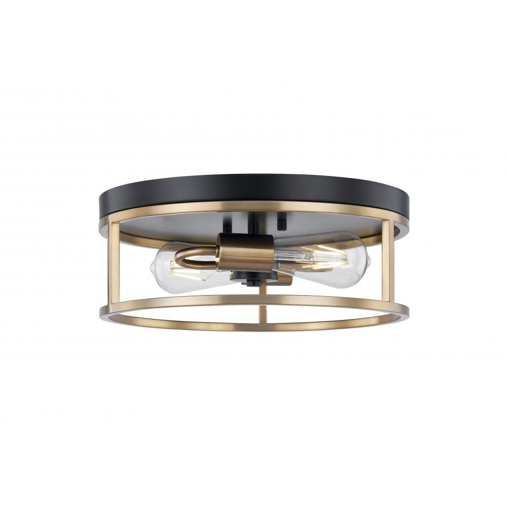 Knox Round 2-Light Flush-Mount