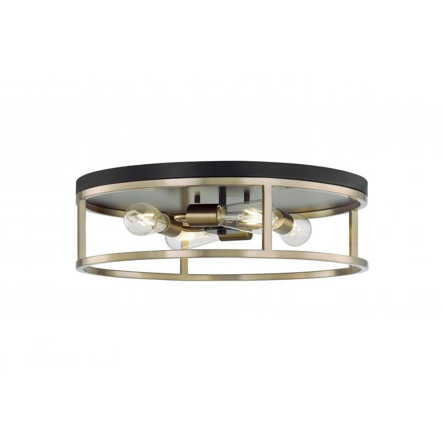 Knox Round 4-Light Flush-Mount