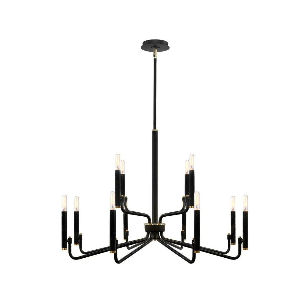 Bedford 32" 2-Tier 12-Light Chandelier