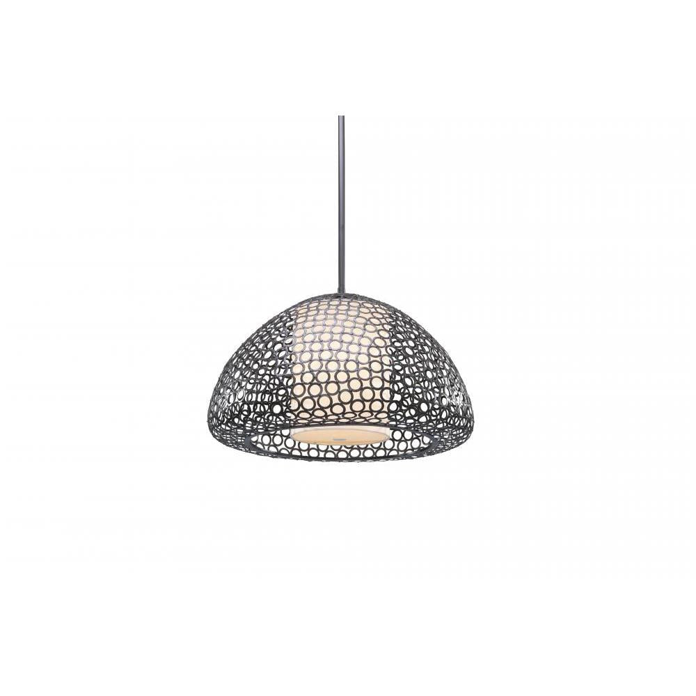 Dislton 24" 3-Light Dome Pendant