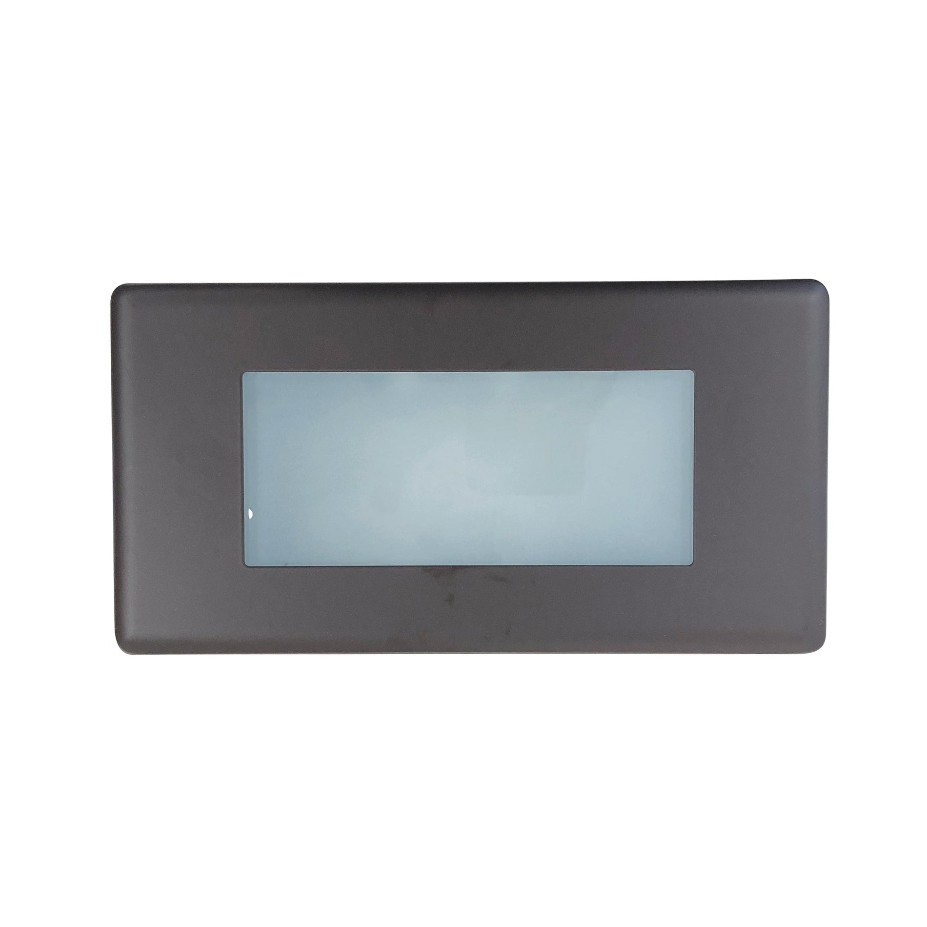 Nora NSI-602BZ LED Step Light w/ Frosted Glass Lens Face, 2W 120V, Bronze