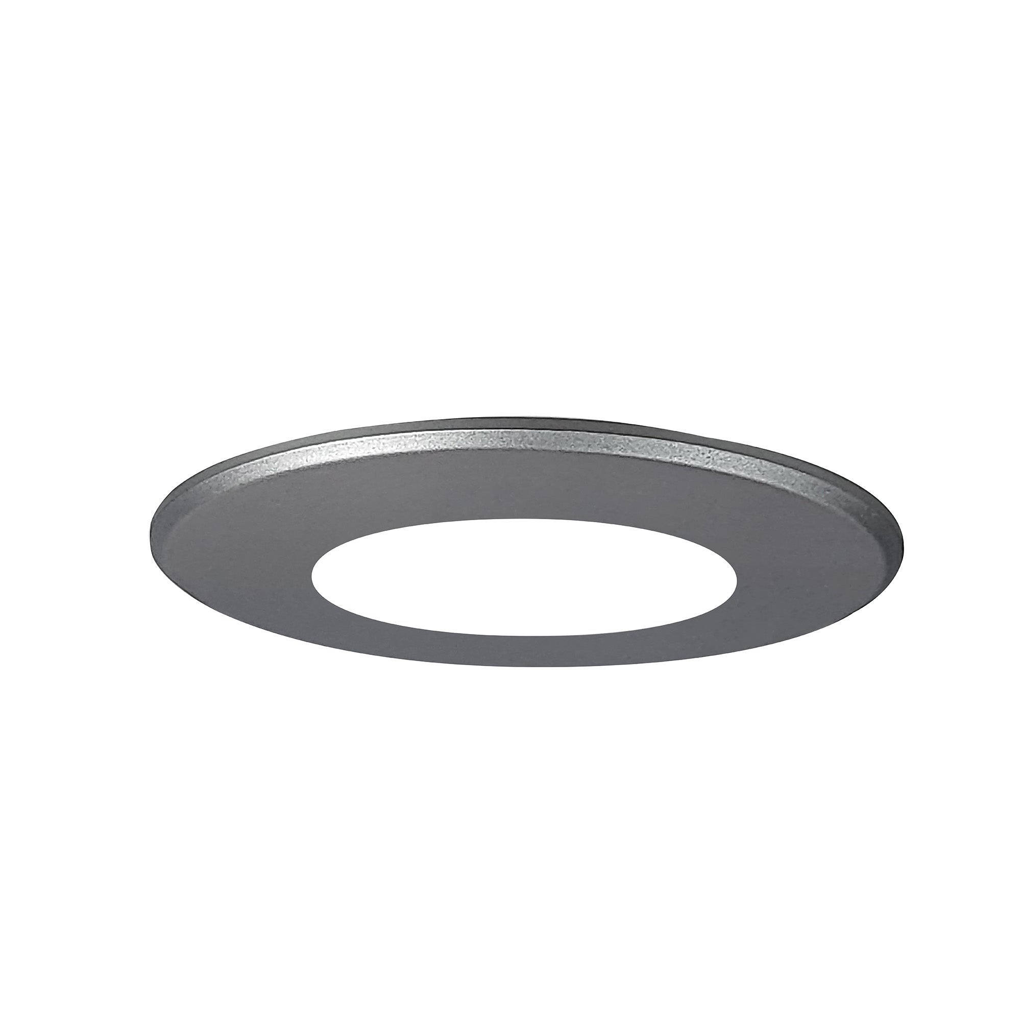 Nora NSLIM-4RDTS Round Face Plate for NSLIM, Silver Finish