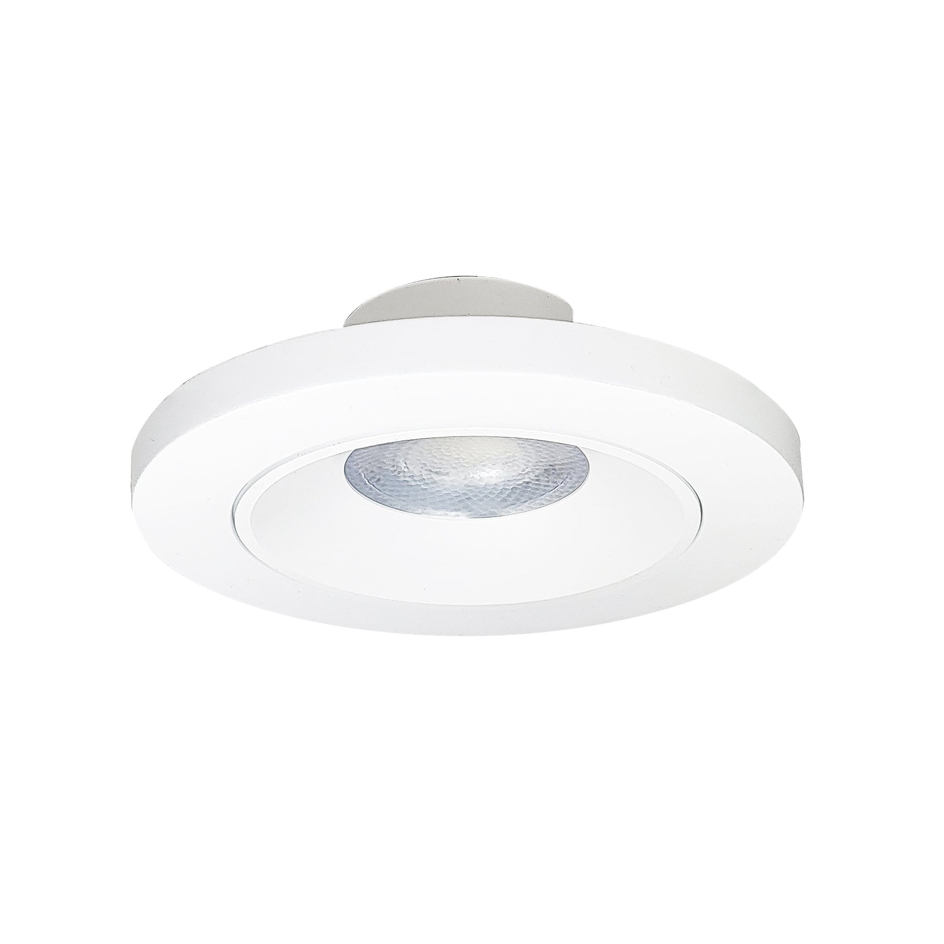 Nora NSLIM-4REGL1TWMPW 4 inch Regressed Slim LED Surface Mount, 950lm / 13W, Selectable CCT, Matte Powder White Finish