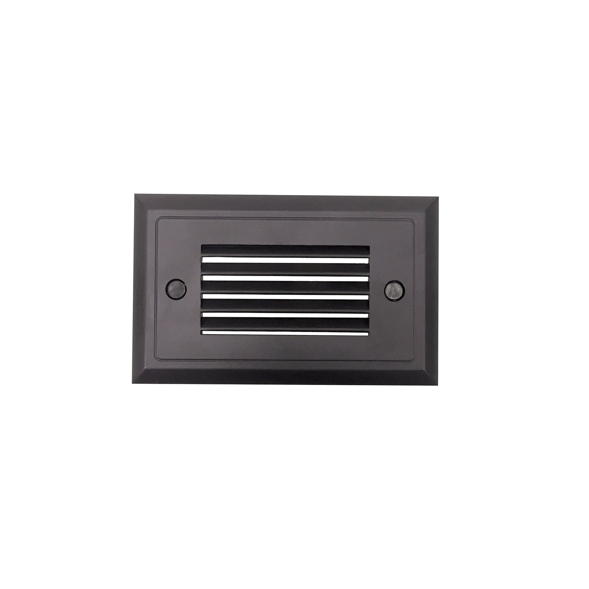 Nora NSW-641/30BZ Mia Die-Cast Mini LED Step Light w/ Horizontal Louver Face, 74lm, 1.5W, 3000K, Bronze, 120V Dimming