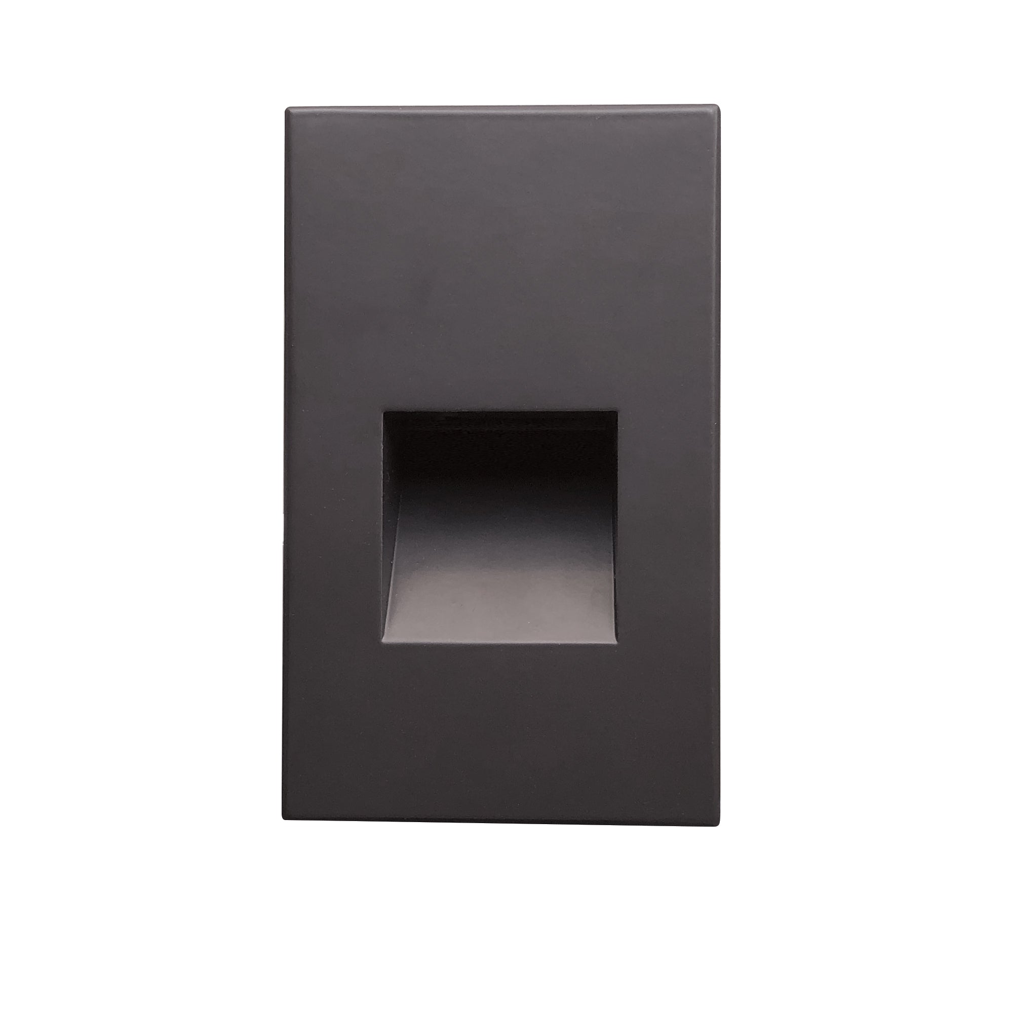 Nora NSW-730/30DBZ Ari LED Step Light w/ Vertical Wall Wash Face Plate, 37lm / 2.5W, 3000K, Deep Bronze Finish