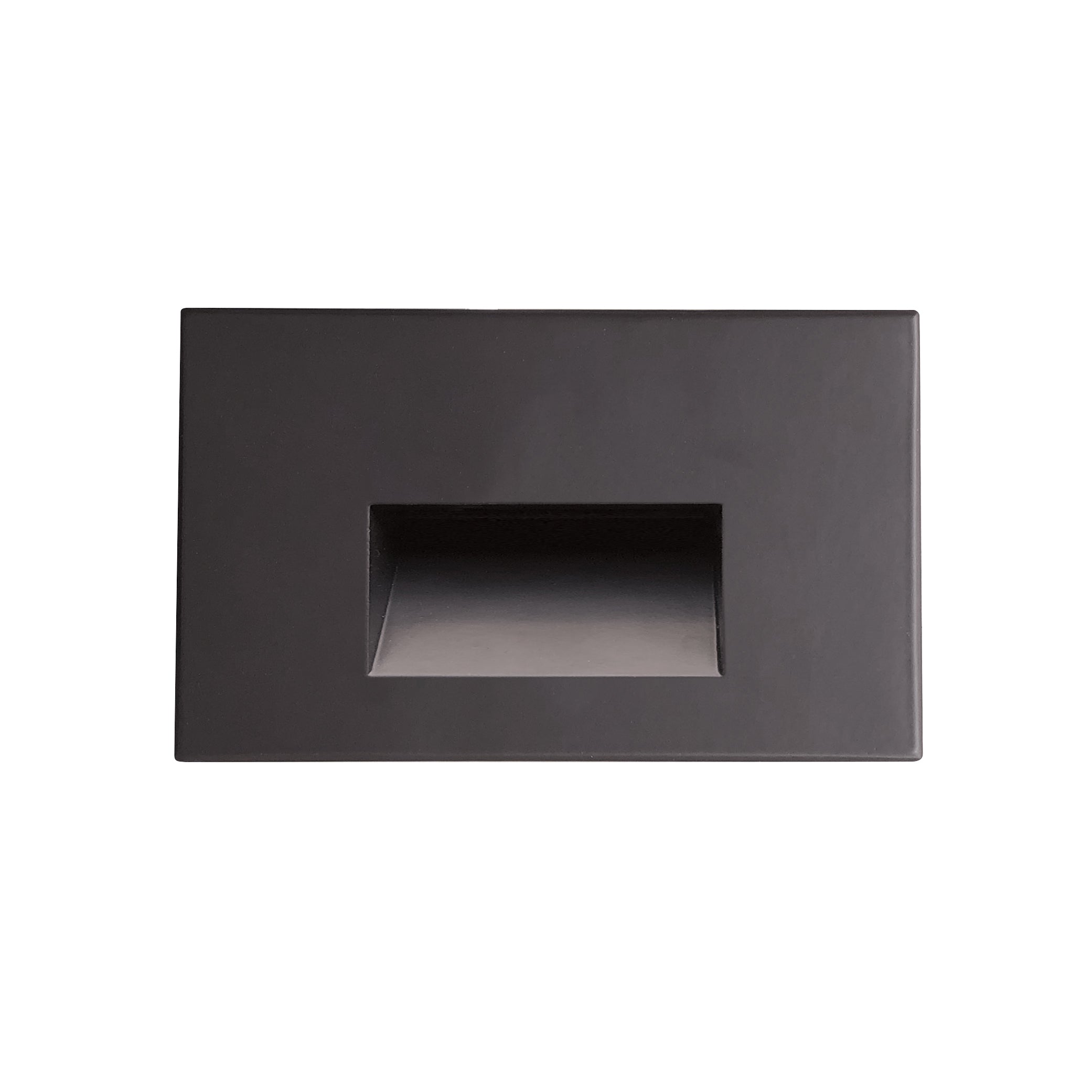 Nora NSW-740/40DBZ Ari LED Step Light w/ Horizontal Wall Wash Face Plate, 88lm / 5W, 4000K, Bronze Finish