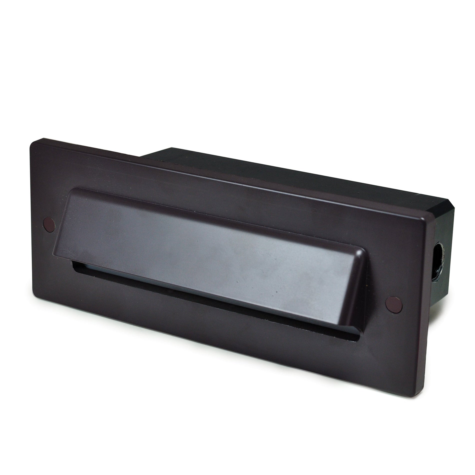 Nora Lighting NSW-740/SCBZ — Ari LED Step Light w/ Horizontal Wall Wash Face Plate, 125lm / 3W, 5CCT, Bronze Finish
