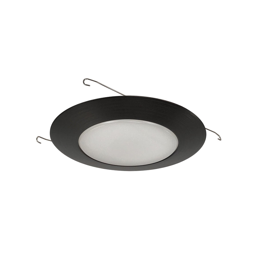 Nora NT-22BZ 6 inch Albalite Shower Lens w/ Metal Trim, Bronze