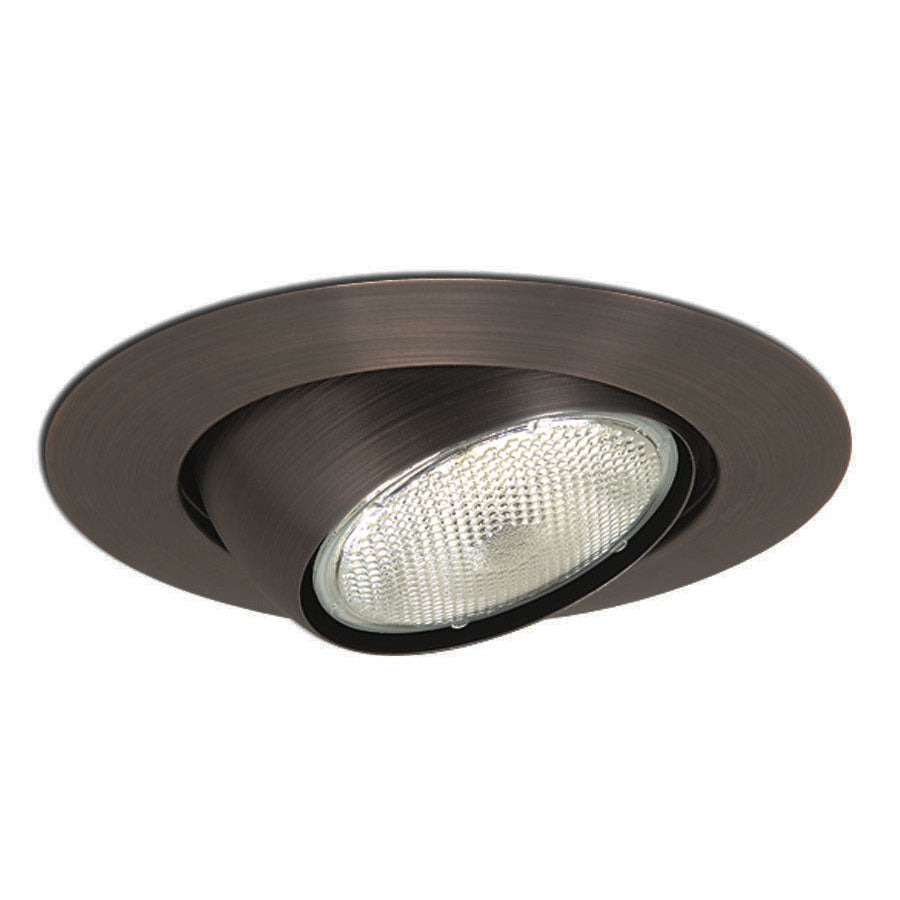 Nora NT-28BZ 6 inch BR/PAR30 Eyeball w/ Metal Trim, Bronze