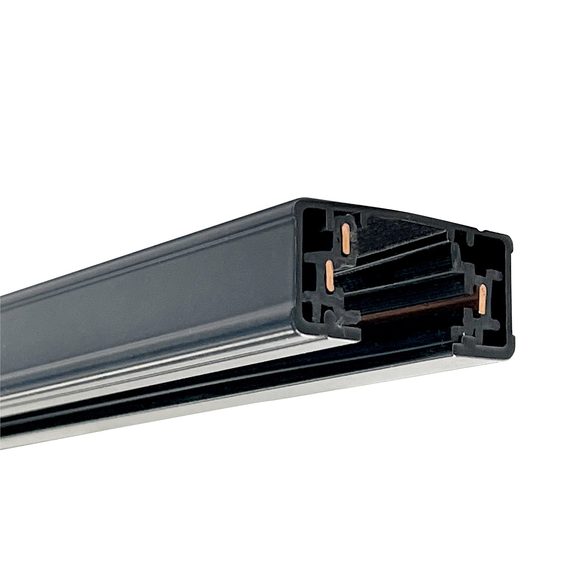 Nora NT-301B 2 ft One-Circuit Track, Black Finish