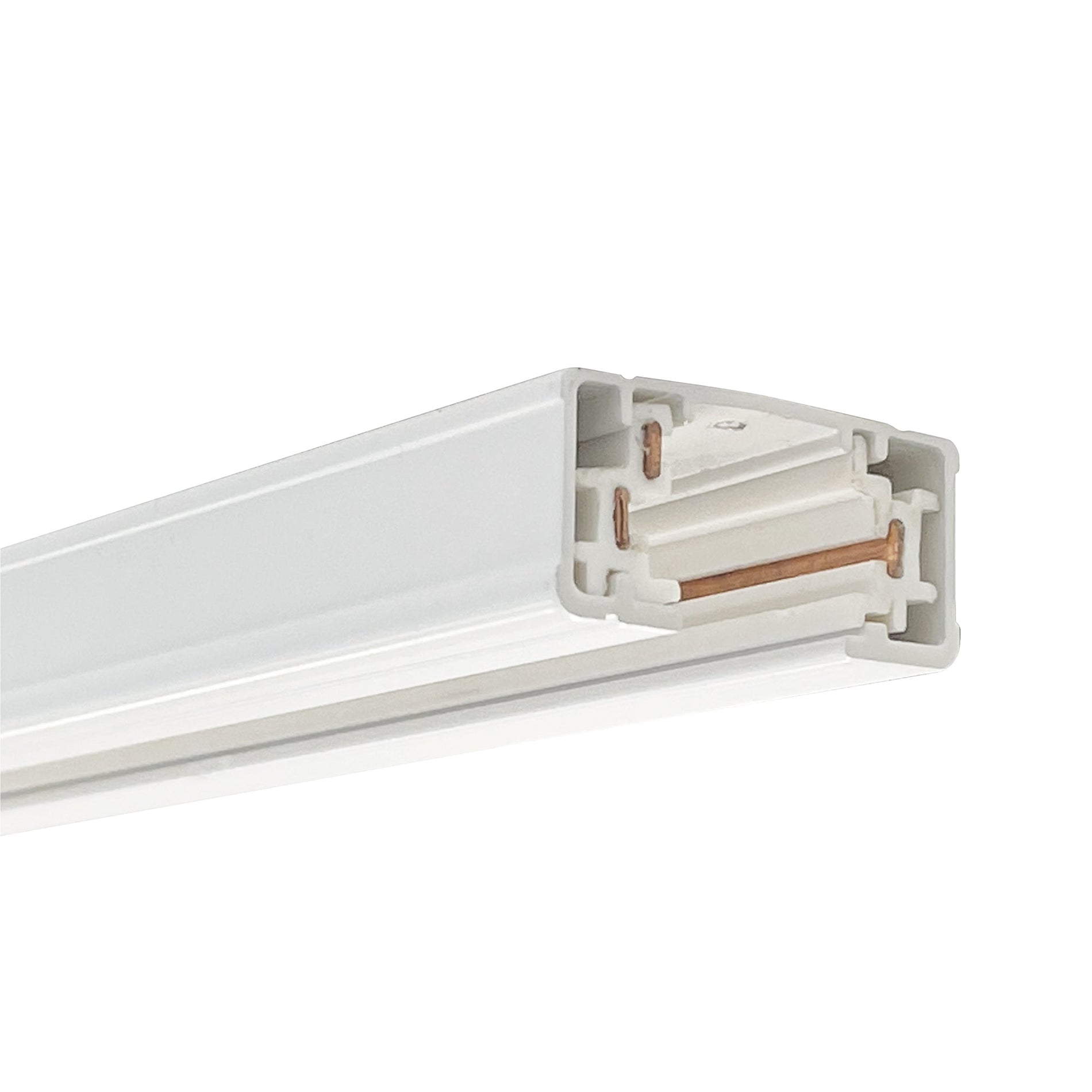 Nora NT-301W 2 ft One-Circuit Track, White Finish