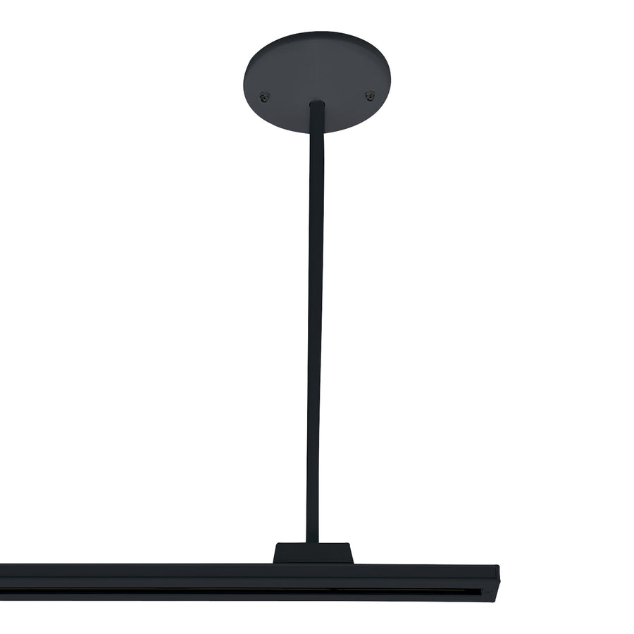 Nora NT-396B 96 inch Pendant Assembly Kit for Track Systems, Black Finish
