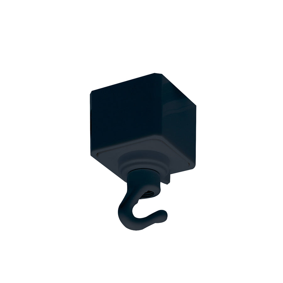 Nora NT-308B Utility Hook for Track, Black Finish
