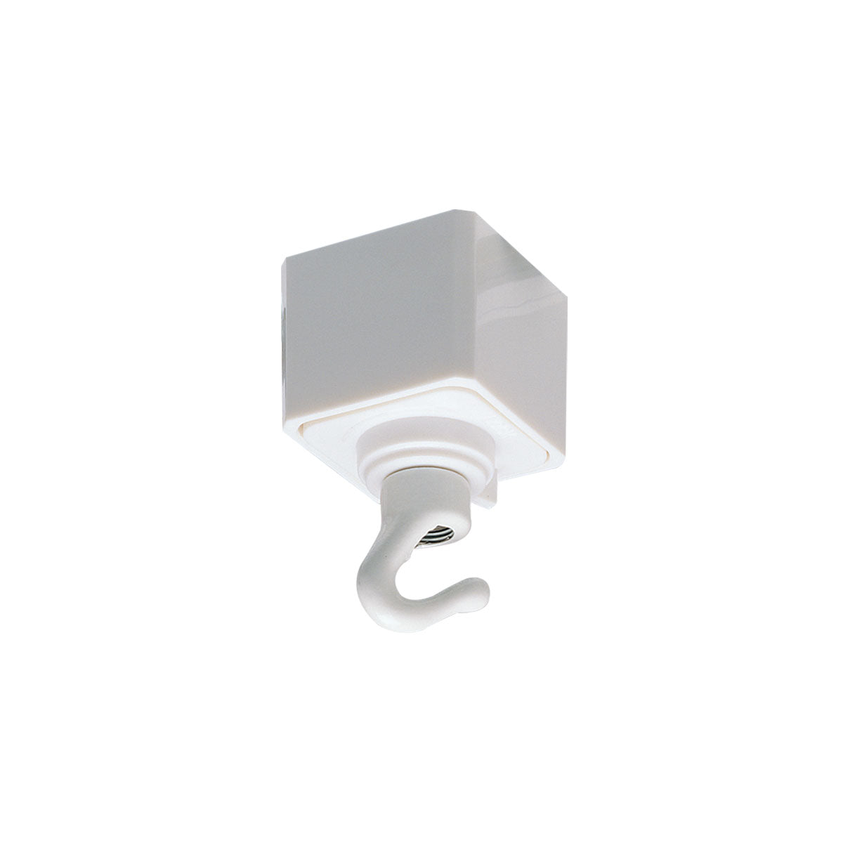 Nora NT-308W/L Utility Hook for Track, L-Style, White Finish