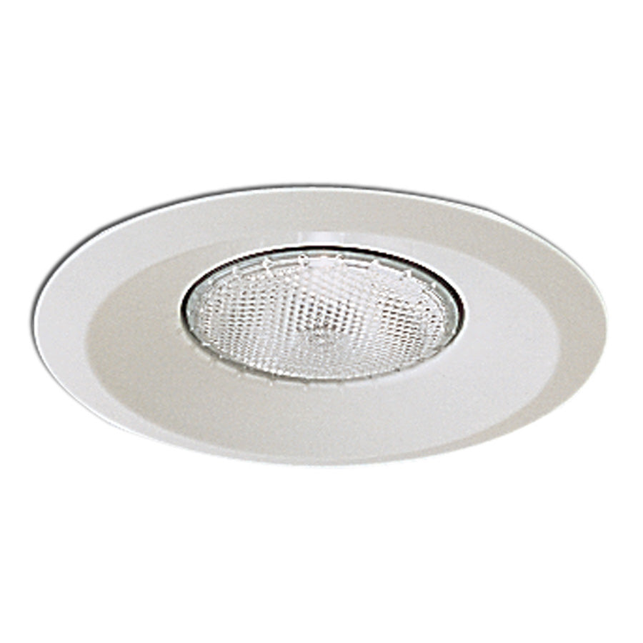Nora NT-30D 6 inch BR30/PAR30 Open Metal Trim, White