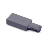 Nora NT-316S Live End Feed for One-Circuit Track (Right Polarity), Silver Finish