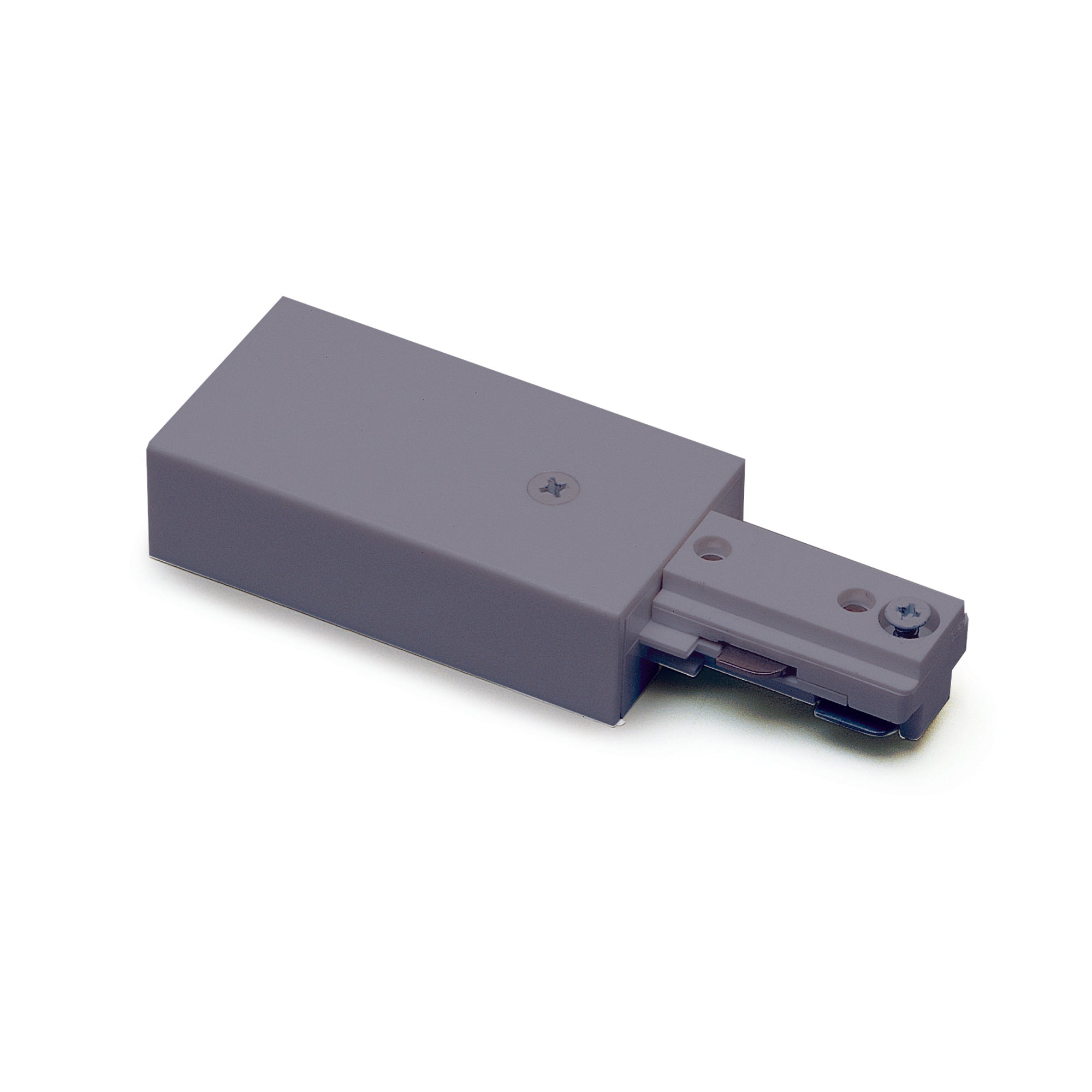 Nora NT-316S Live End Feed for One-Circuit Track (Right Polarity), Silver Finish