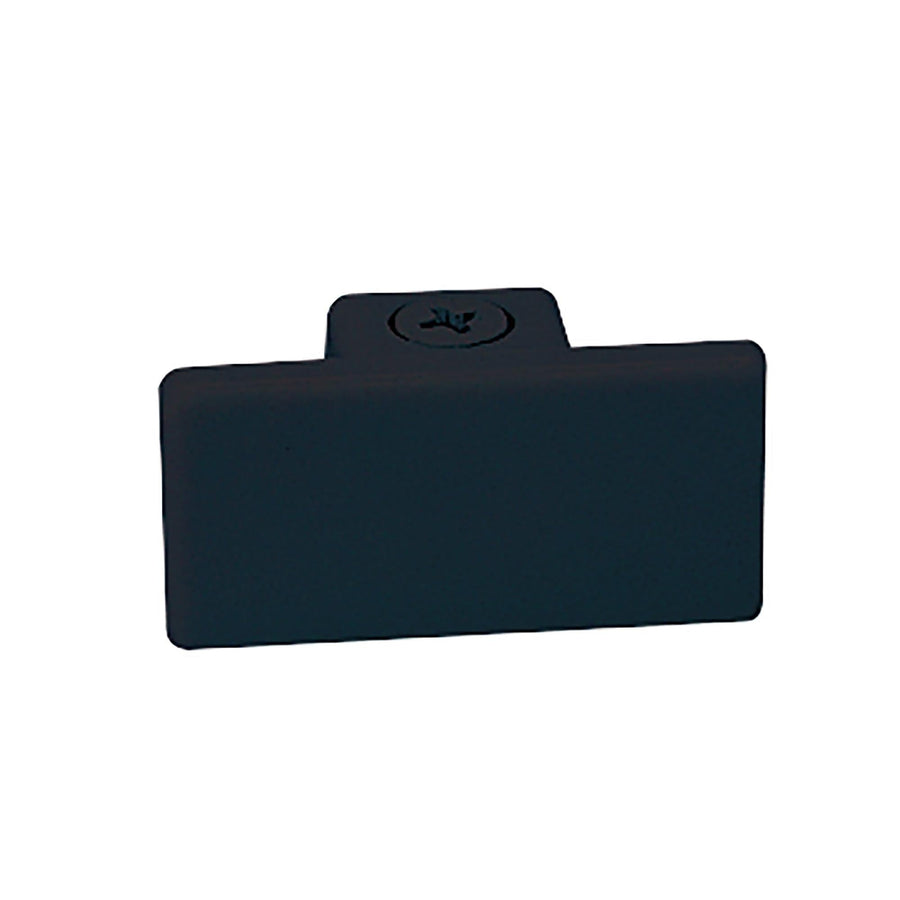 Nora NT-318B Dead End Cap for One-Circuit Track, Black Finish