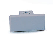 Nora NT-318S Dead End Cap for One-Circuit Track, Silver Finish