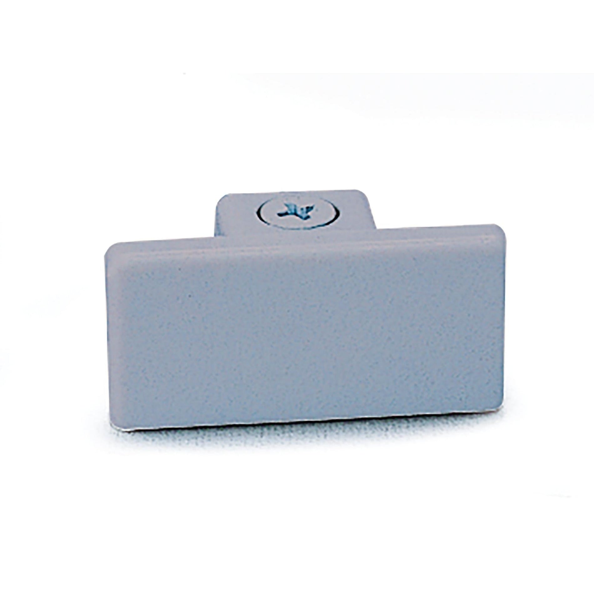 Nora NT-318S Dead End Cap for One-Circuit Track, Silver Finish