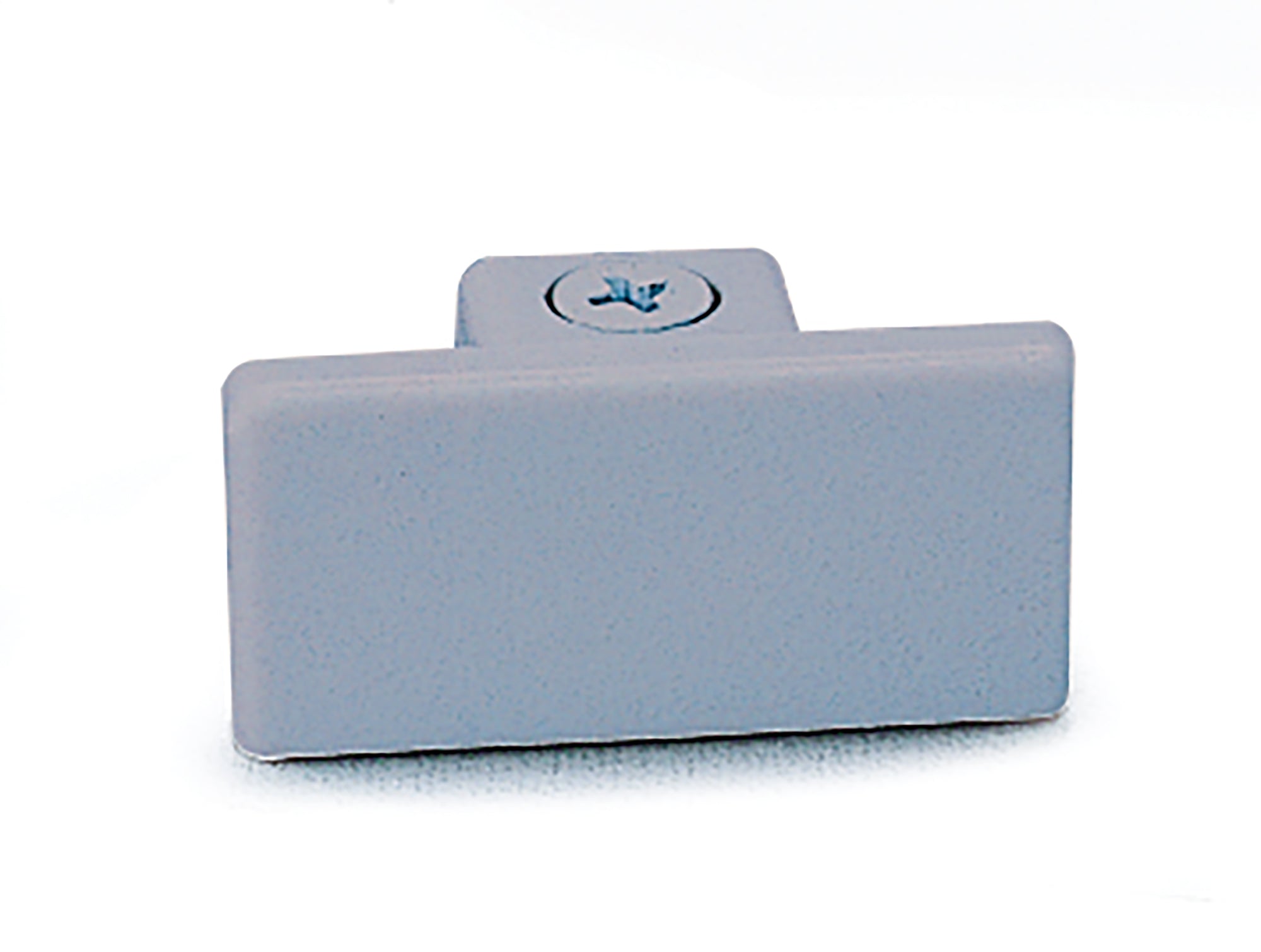 Nora NT-318S Dead End Cap for One-Circuit Track, Silver Finish