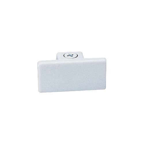 Nora NT-318W Dead End Cap for One-Circuit Track, White Finish