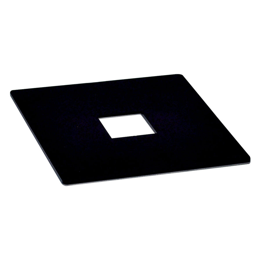 Nora NT-320B Outlet Box Cover, Black Finish