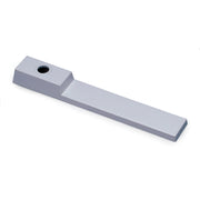 Nora NT-326S Wire Way Cover for Track Systems, Silver Finish