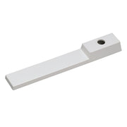 Nora NT-326W Wire Way Cover for Track Systems, White Finish