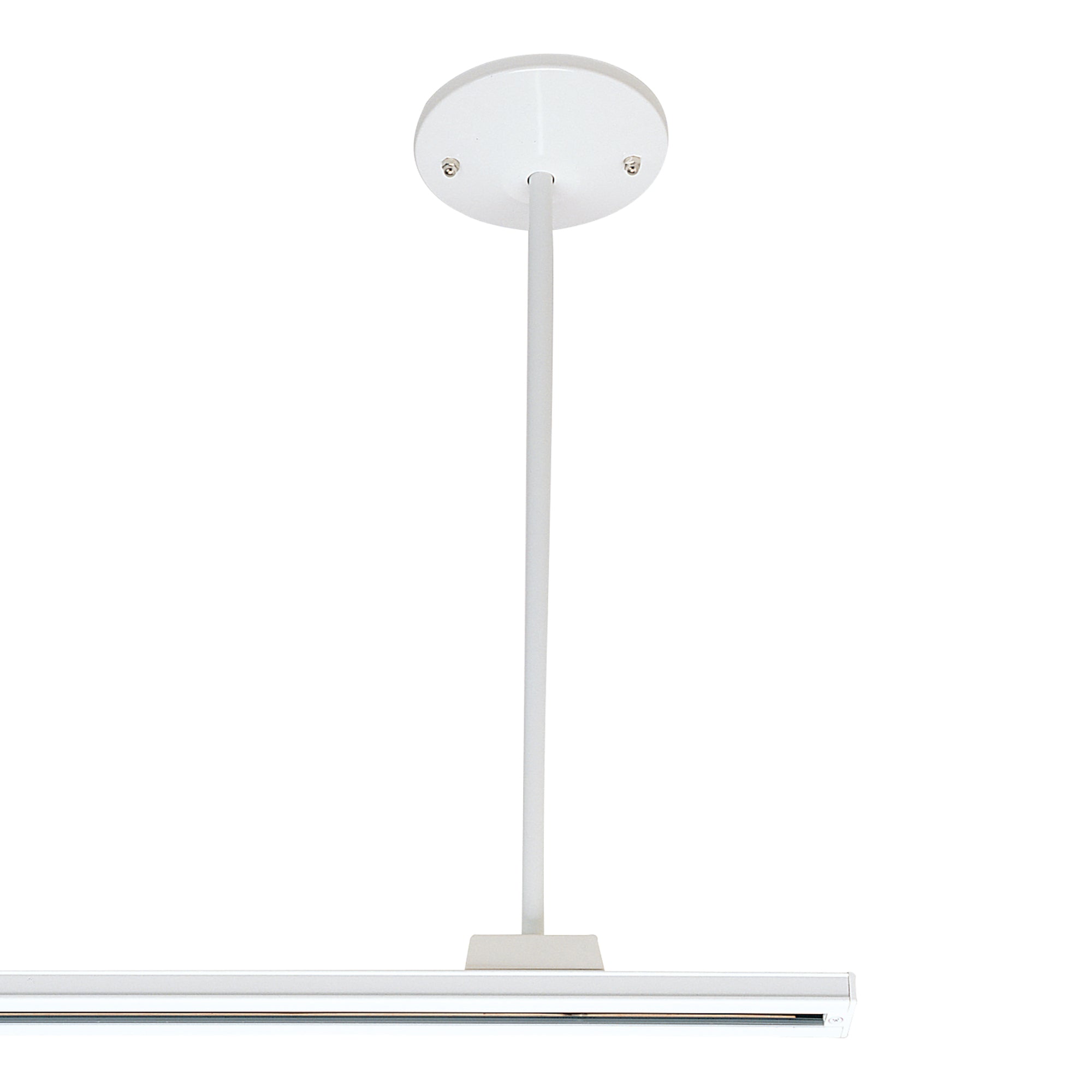 Nora NT-329W 48 inch Pendant Assembly Kit for Track Systems, White Finish