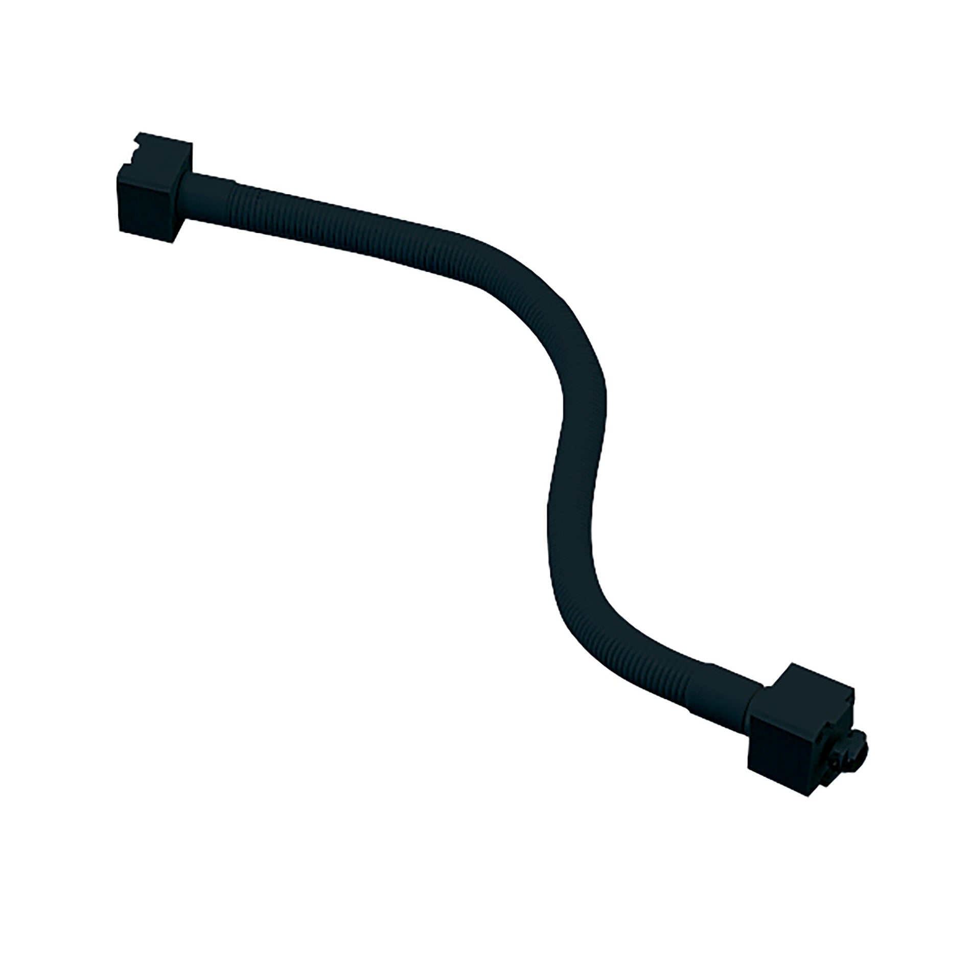 Nora NT-330W/J 18 inch Flexible Track Head Extension Rod for J-Style Track, White Finish