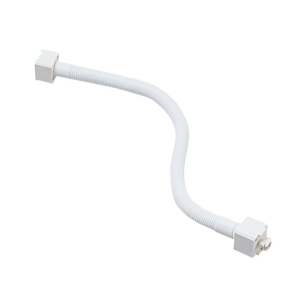 Nora NT-330W 18 inch Flexible Track Head Extension Rod, White Finish