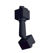 Nora NT-333B Sloped Track Head Adapter for H-Style Track Systems, Black Finish