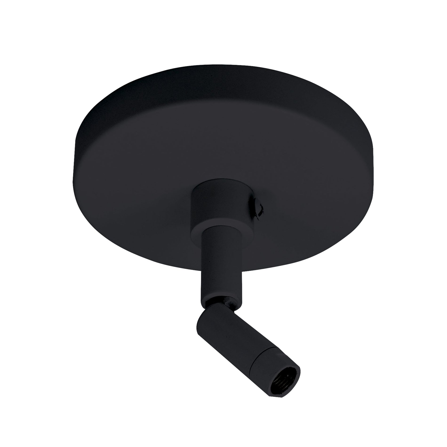 Nora NT-349B Sloped Ceiling Canopy for Track Pendant Kits, Black Finish