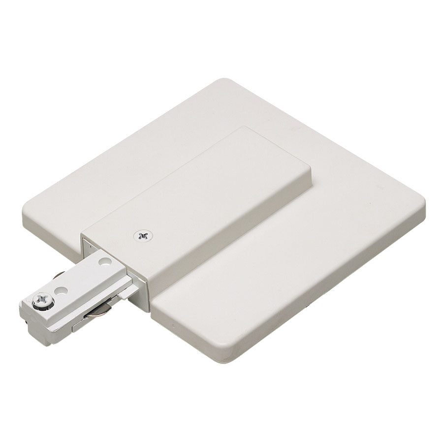 Nora NT-352W Live End Feed w/ Canopy, One-Circuit Track, White Finish