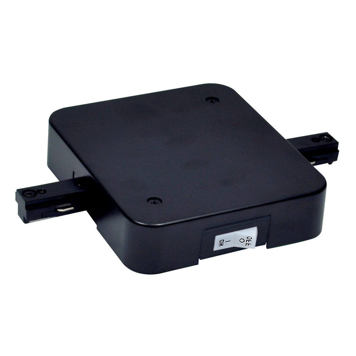 Nora NT-358B/2.5A In-Line Feed w/ Circuit Limiter, 2.5 Amps, One-Circuit Track, Black Finish