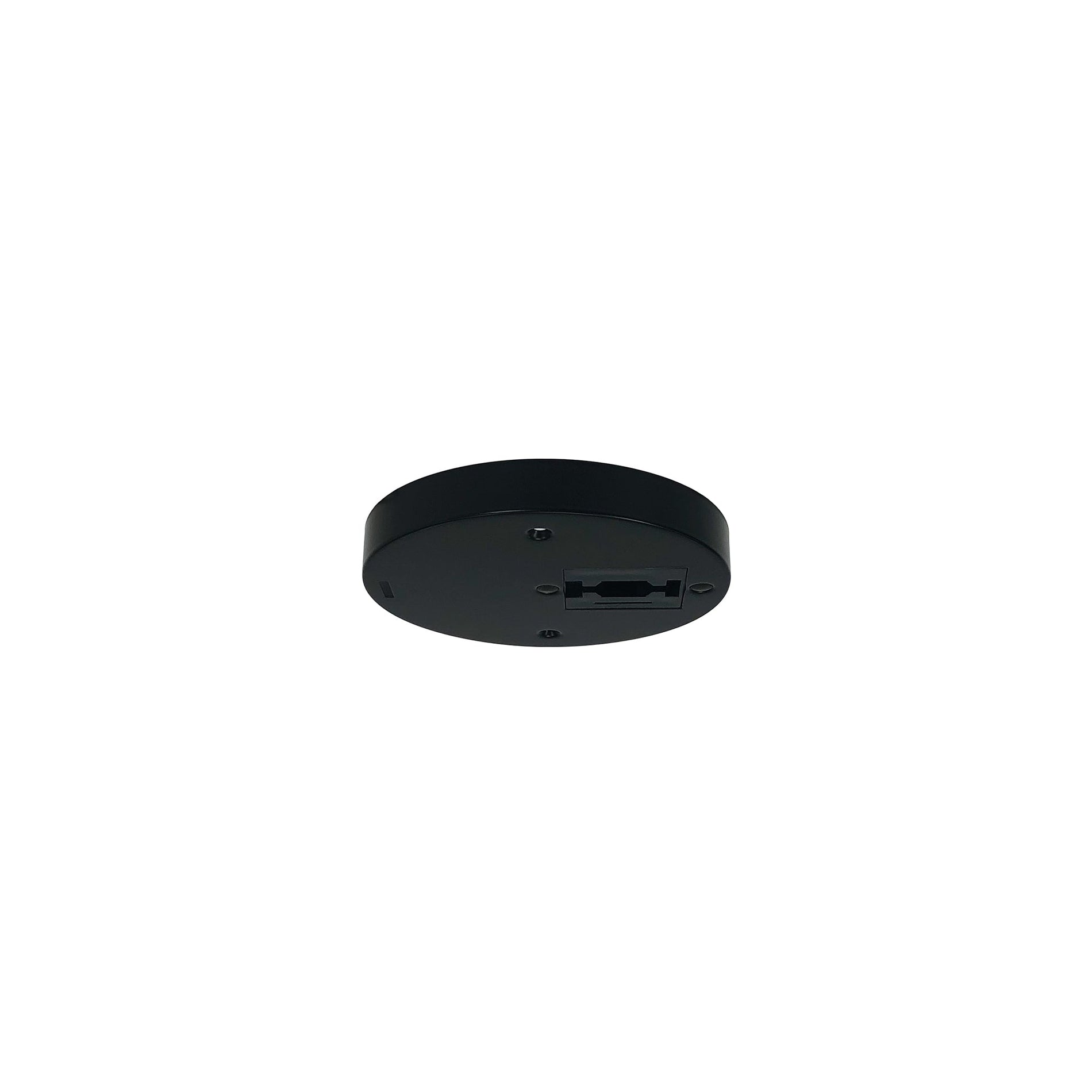 Nora NT-379B Round Monopoint Canopy for Aiden Track Head (NTE-850), Black Finish