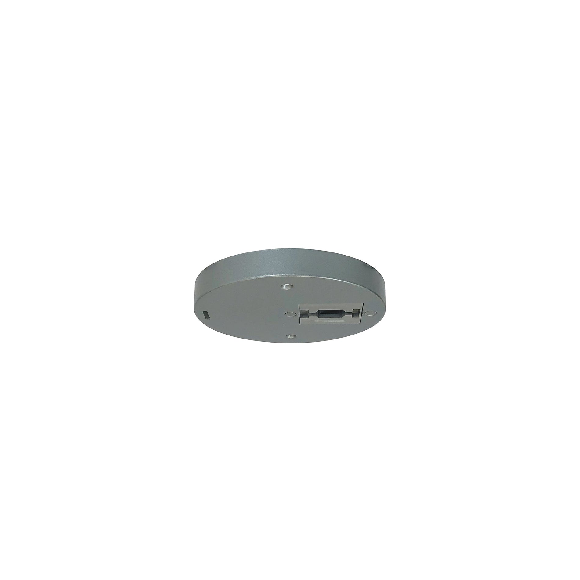 Nora NT-379S Round Monopoint Canopy for Aiden Track Head (NTE-850), Silver Finish