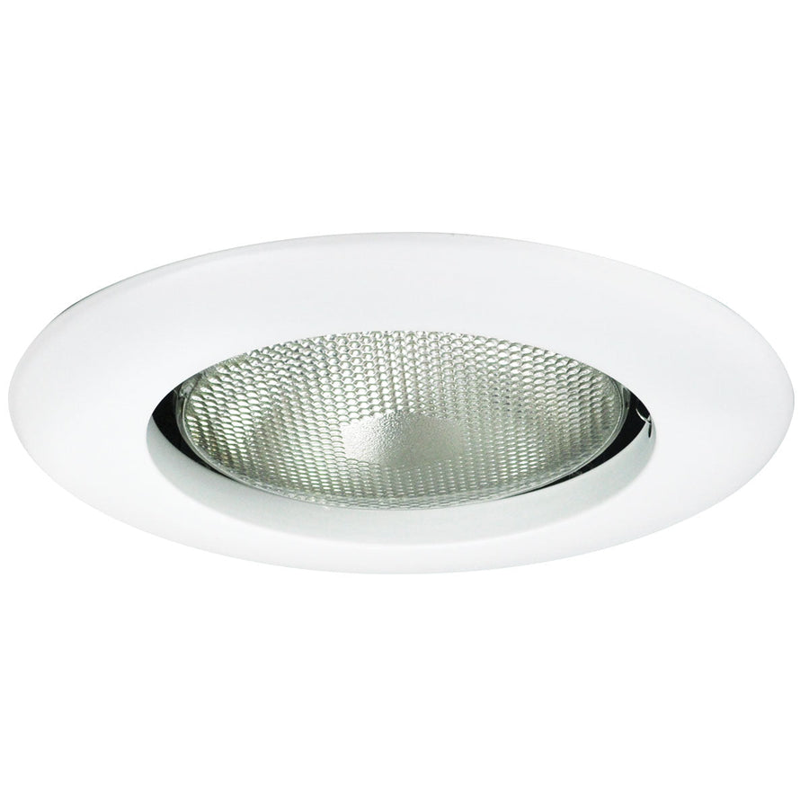 Nora NT-40 6 inch R40/PAR38 Open Metal Trim, White