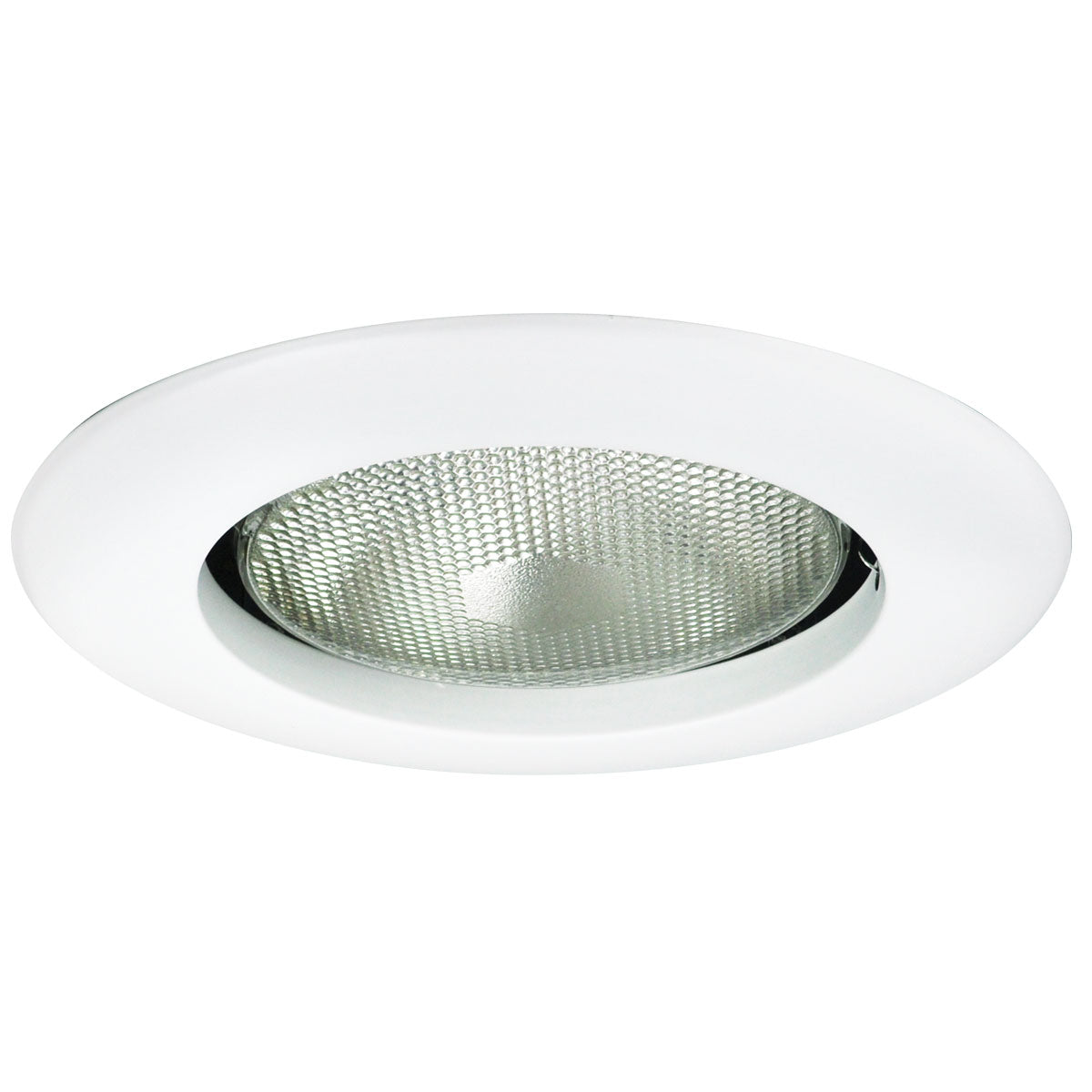 Nora NT-40 6 inch R40/PAR38 Open Metal Trim, White