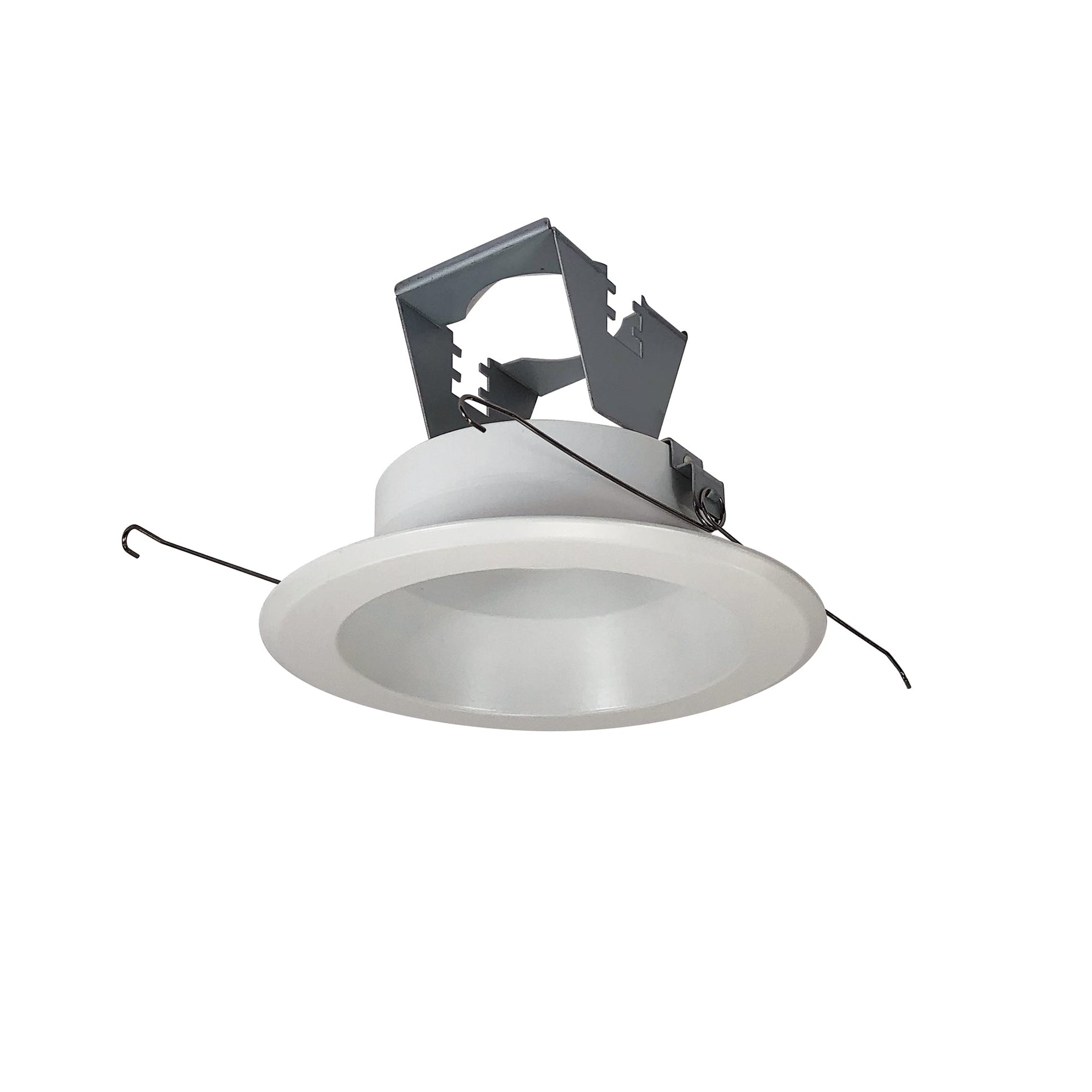 Nora NT-5000W 5 inch Metal Splay Trim w/ Bracket, White