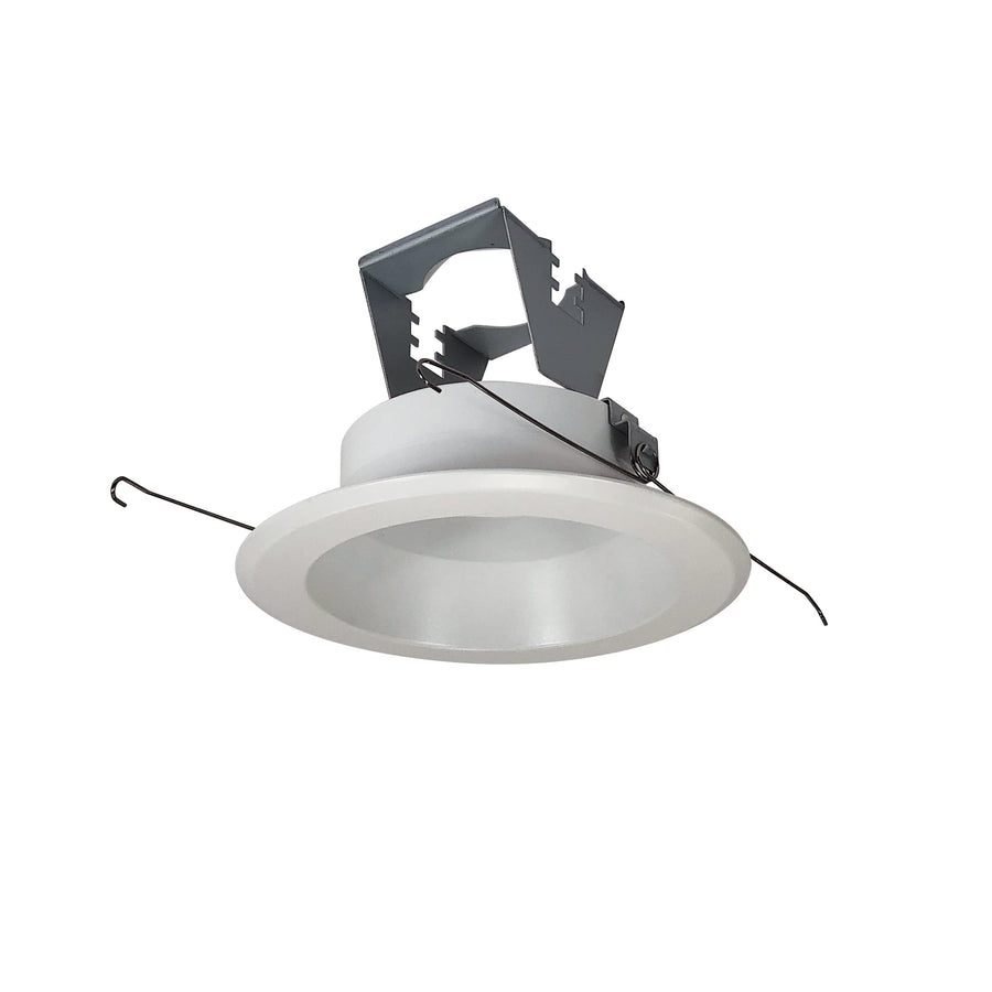 Nora NT-5000W 5 inch Metal Splay Trim w/ Bracket, White
