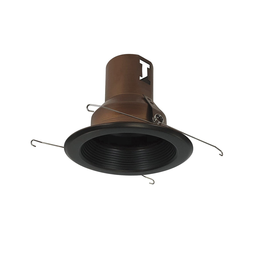Nora NT-5001BZ 5 inch Baffle Splay Trim w/ Flange, Bronze