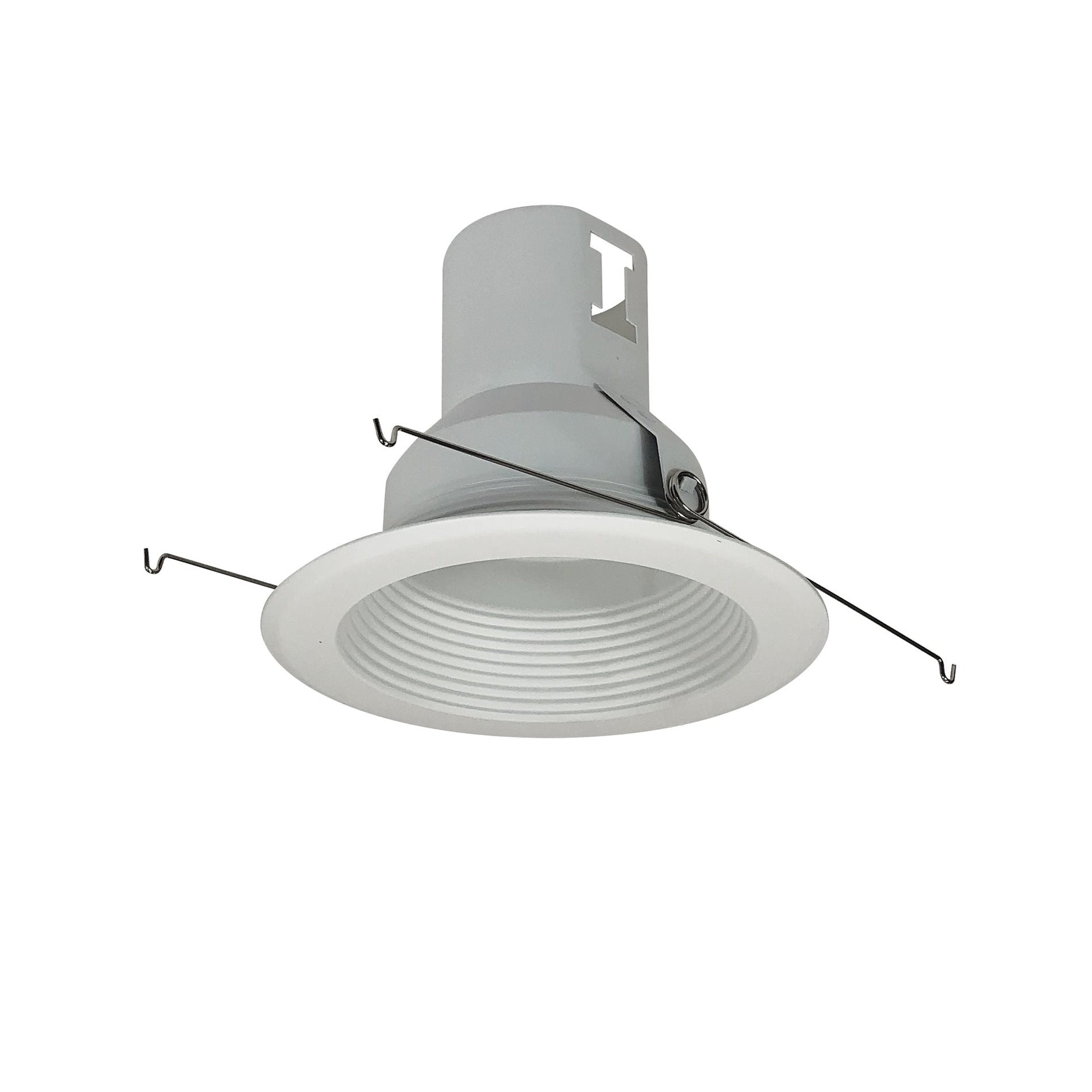 Nora NT-5001W 5 inch Baffle Splay Trim w/ Flange, White