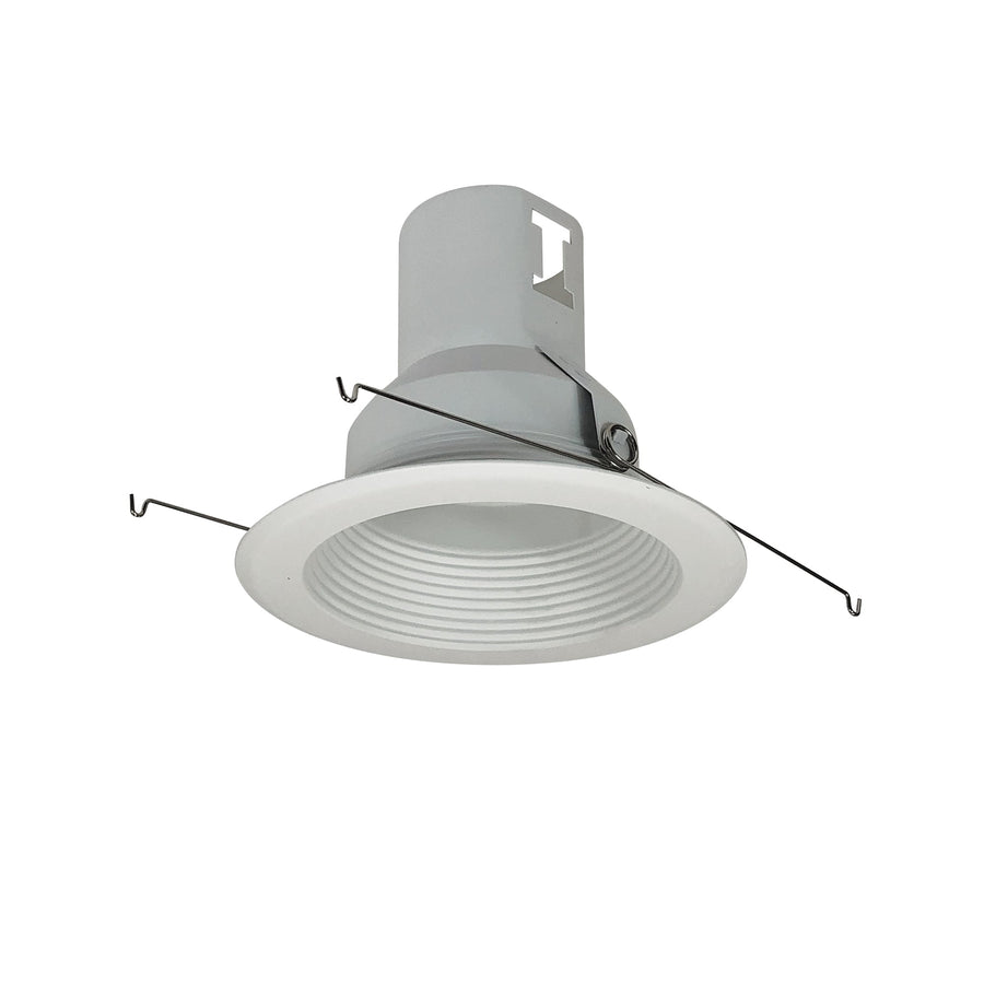 Nora NT-5001W 5 inch Baffle Splay Trim w/ Flange, White