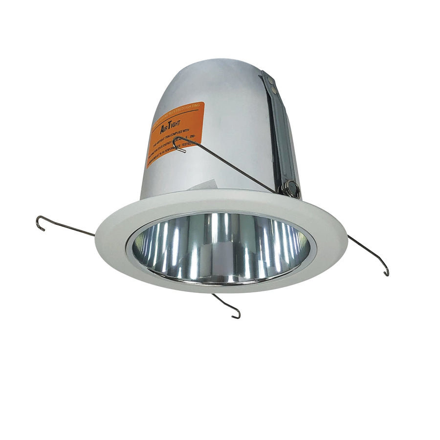 Nora NT-5014C 5 inch Airtight Cone Reflector w/ Metal Ring, Clear/White