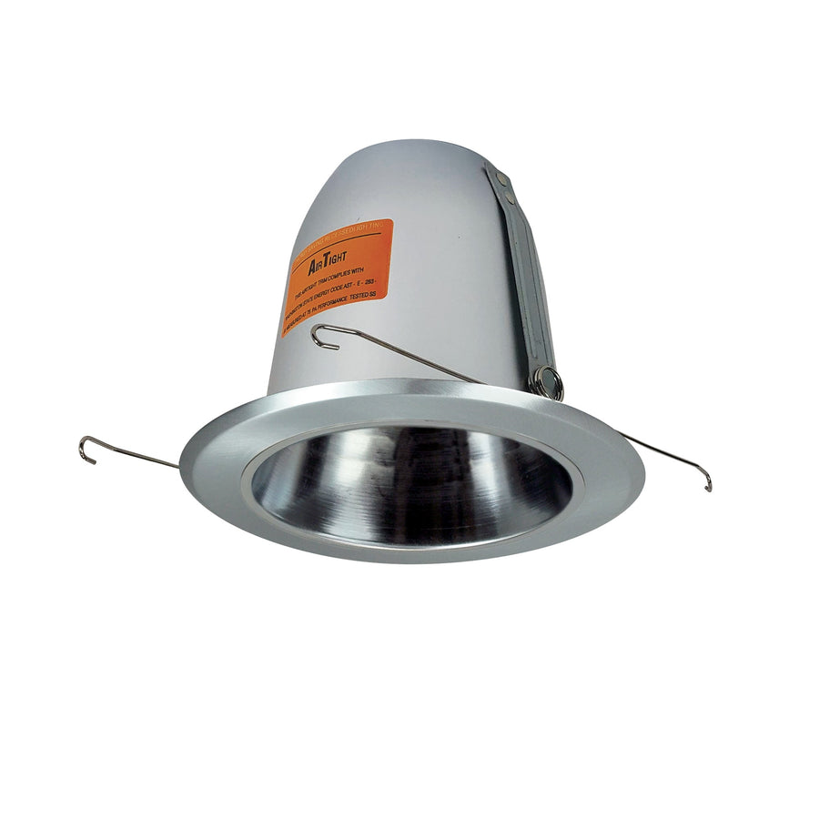 Nora NT-5014N 5 inch Airtight Cone Reflector w/ Metal Ring, Natural metal