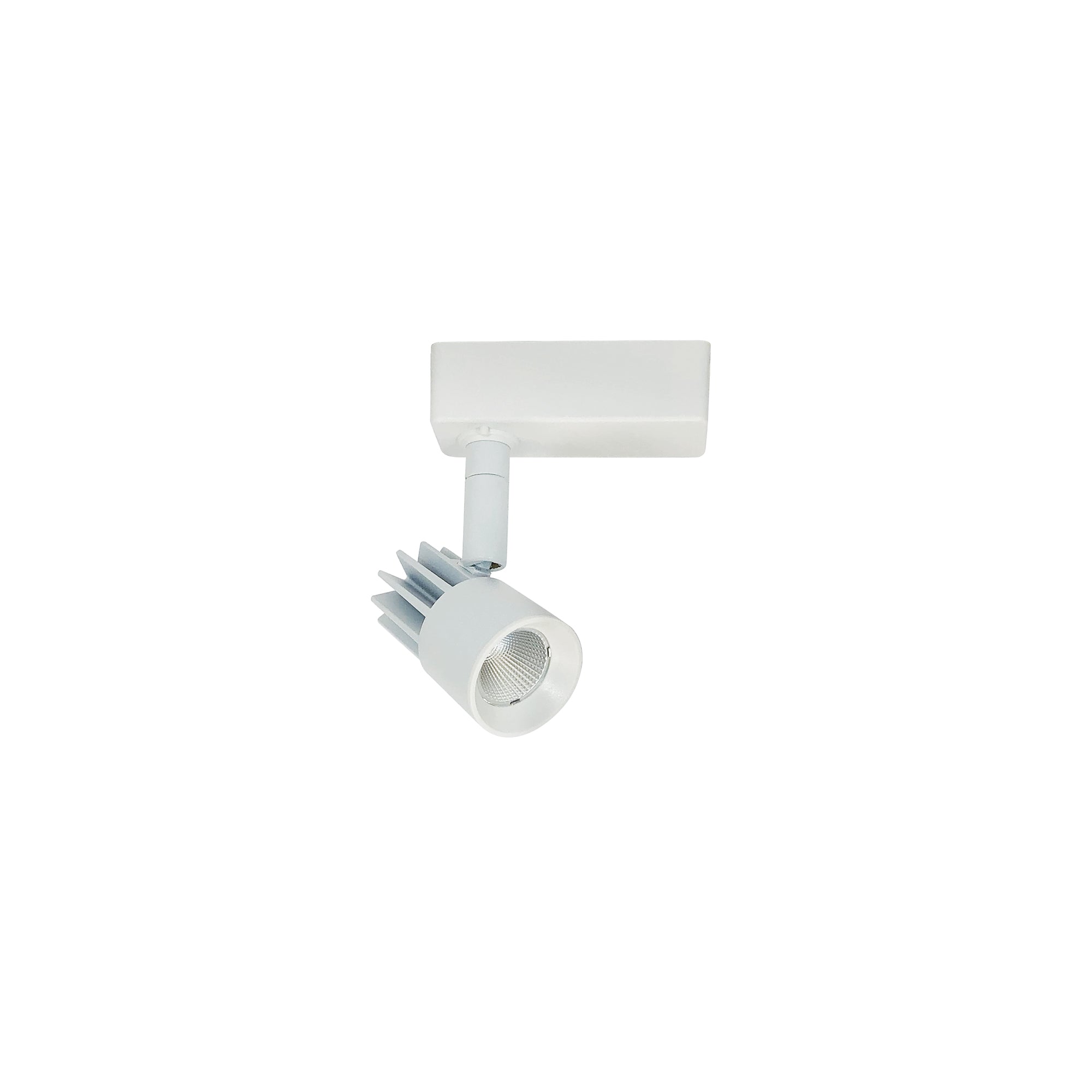 Nora NTE-850L930X10AW Aiden LED Track Head, 800lm / 10W, 3000K, Spot/Flood, White